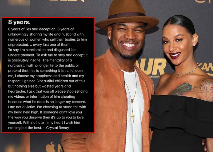 Ne-Yo’s Wife Crystal Smith Accuses Him of Cheating behind Their Marriage