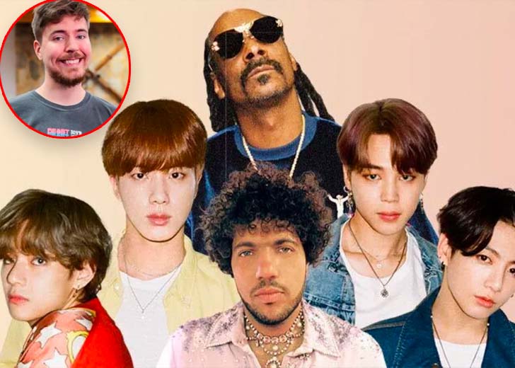 MrBeast Credited in Benny Blanco’s Song ‘Bad Decisions’ Ft BTS and Snoop Dogg