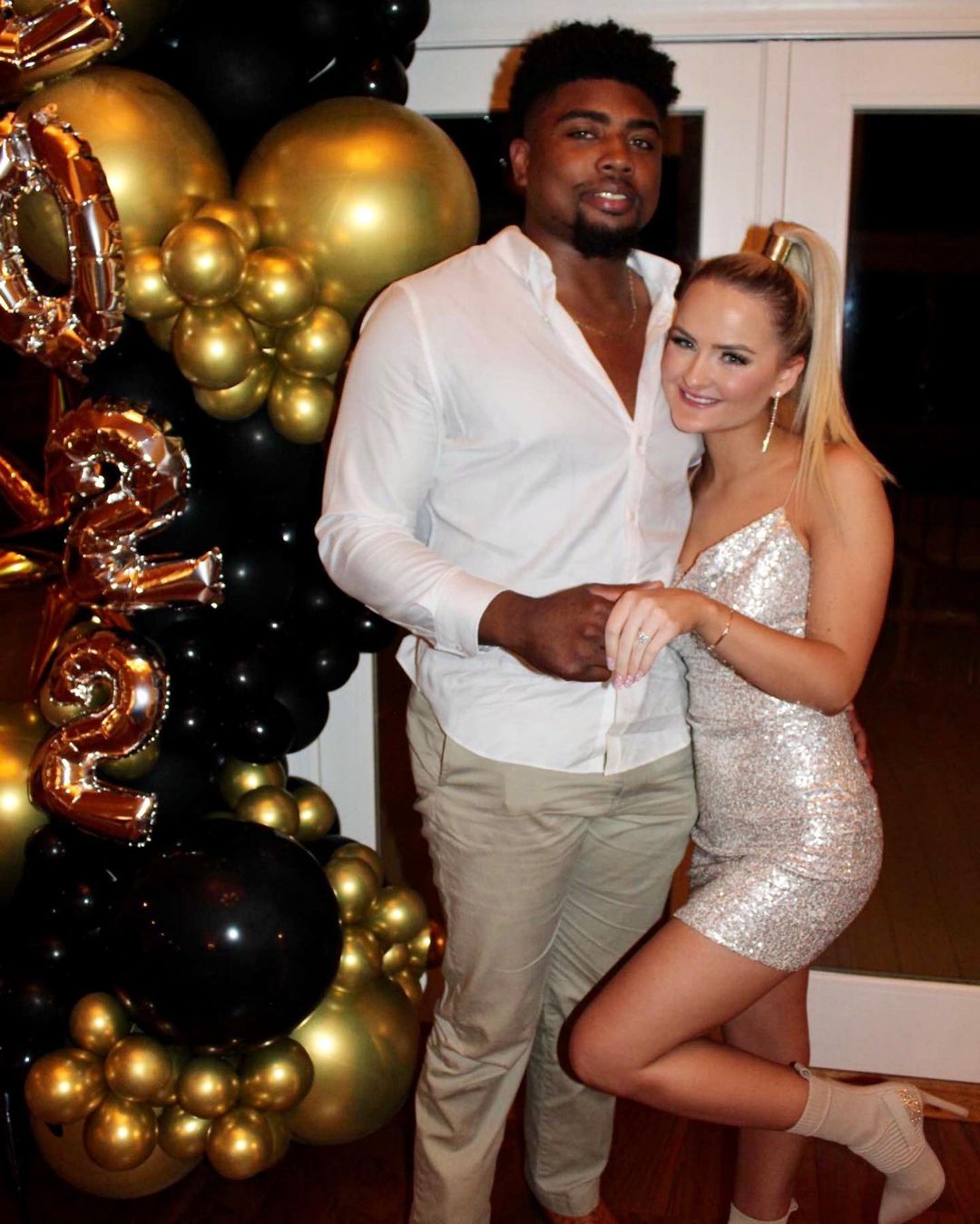 Treylon Burks proposed to his long-time girlfriend, Shelby Pearlman, after dating her for a decade