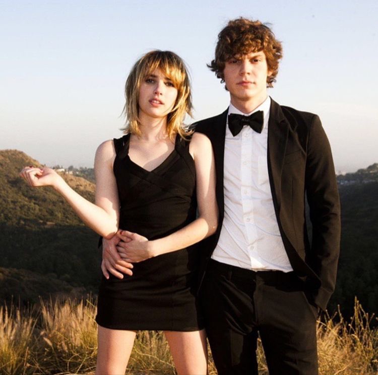 Evan Peters and his former girlfriend, Emma Roberts, started dating in 2012.