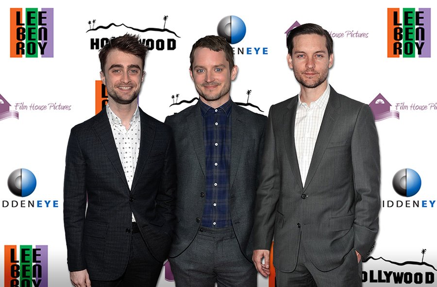 Look Alike Trio: Daniel Radcliffe, Elijah Wood, and Tobey Maguire