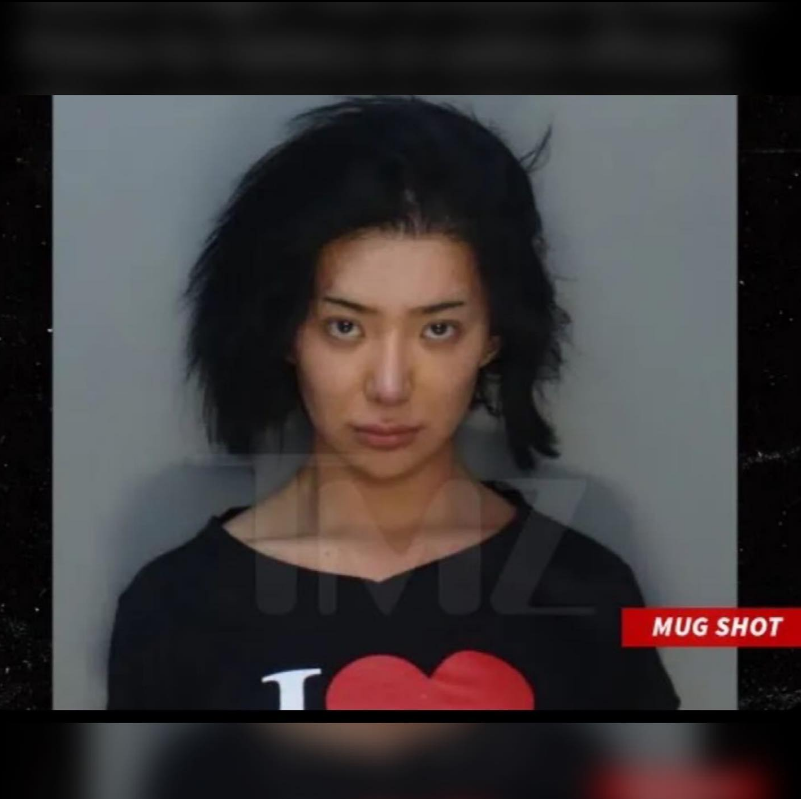 Nikita Dragun's mugshot gone viral after her arrest. 
