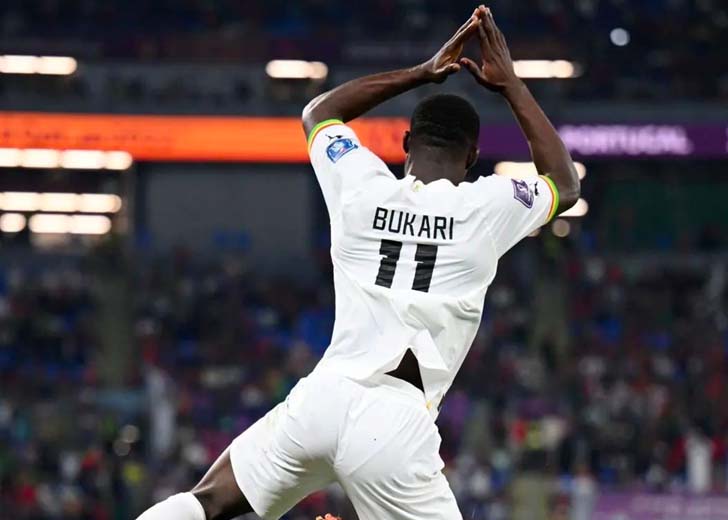 Know Ghana Footballer Osman Bukari's Age, Parents, Girlfriend, and Net Worth