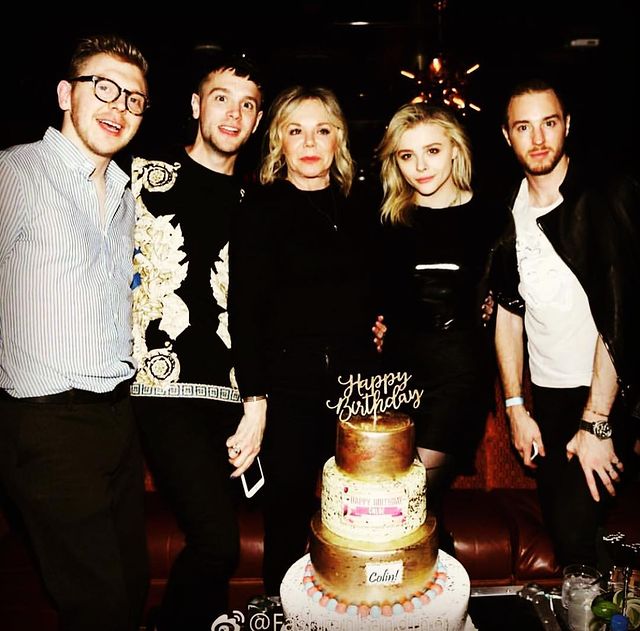 Chloë Grace Moretz with her mother, Teri Duke, and siblings - four older brothers, Brandon, Trevor, Colin, and Ethan.