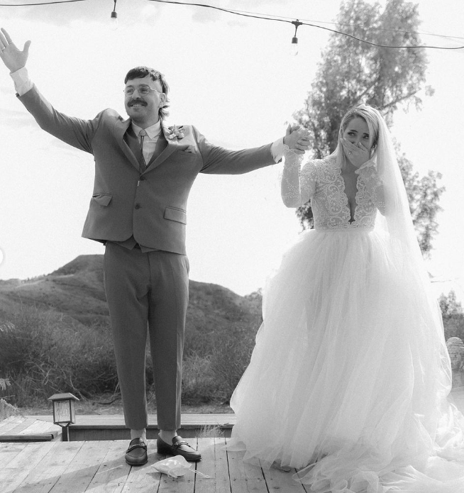 Jenna Marbles and Julien Solomita got married. 
