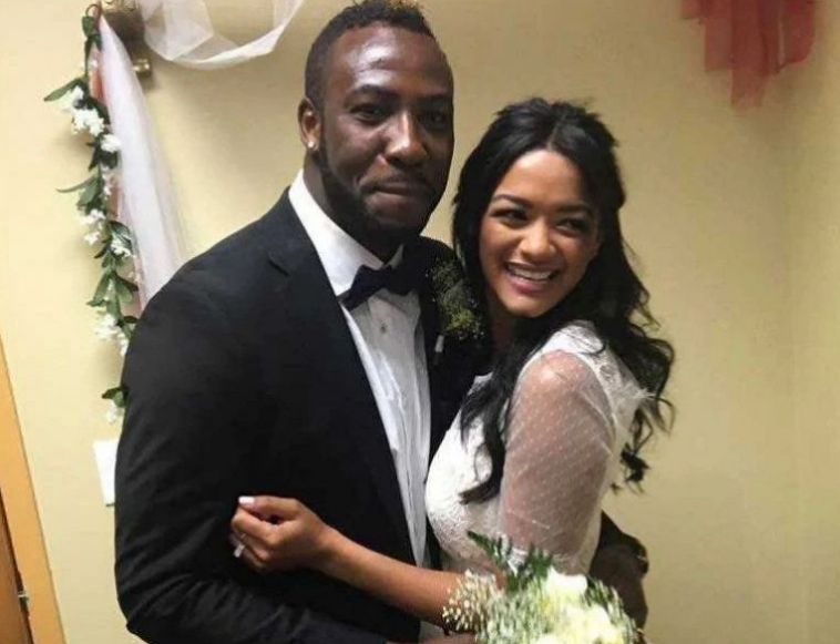 Andre Russell and Jassym Lora tied the knot in 2016. 