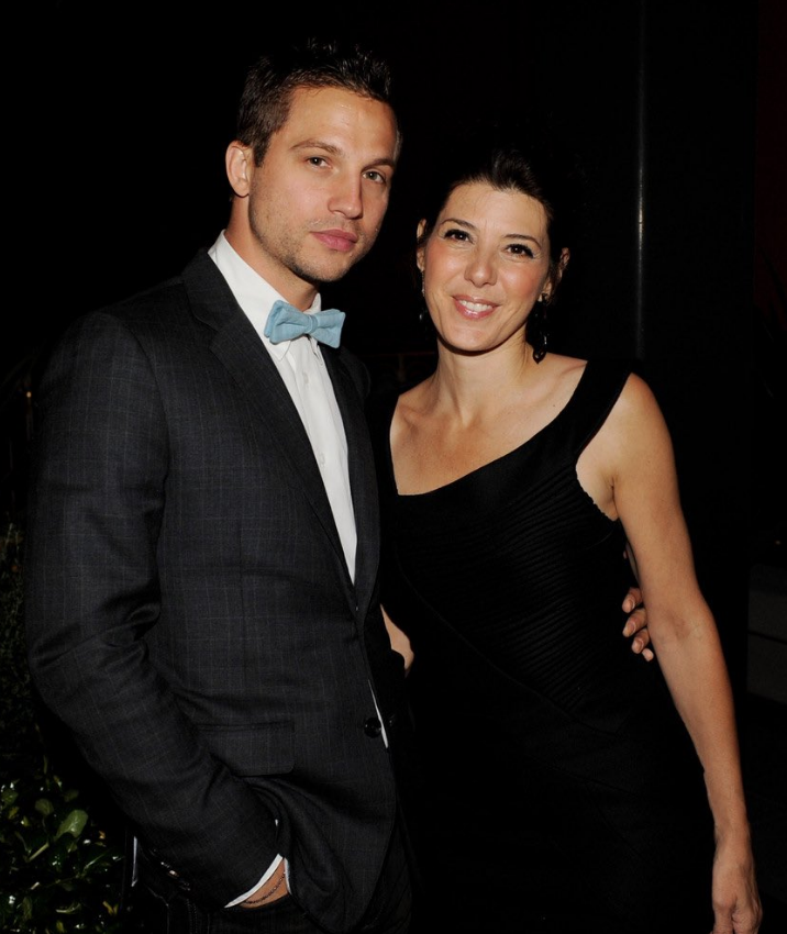 Marisa Tomei and Logan Marshall dated from 2008 to 2013. 