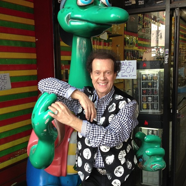 Richard Simmons' talked about his life in 2016.
