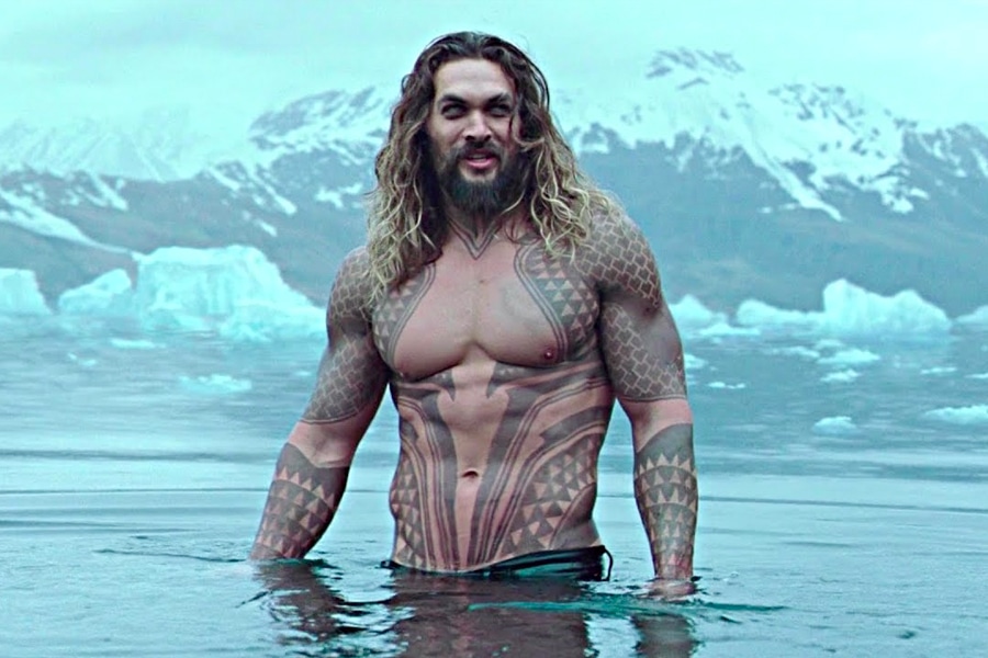 Jason Momoa as Aquaman in 'Zack Snyder's Justice League'