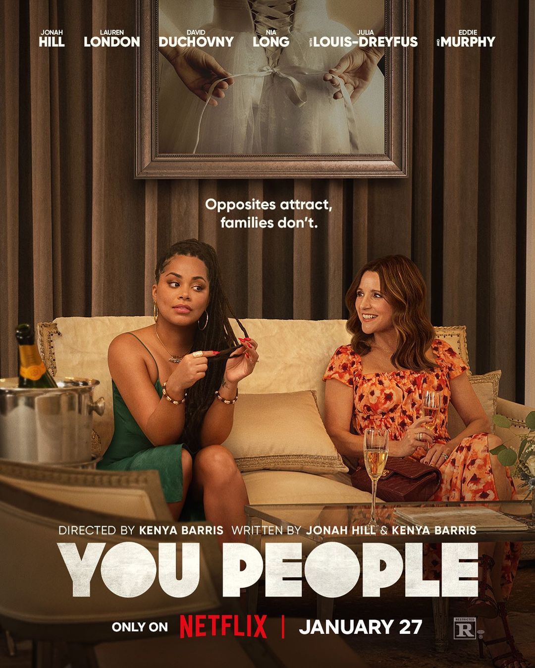 Lauren London in Netflix's new release, 'You People.'