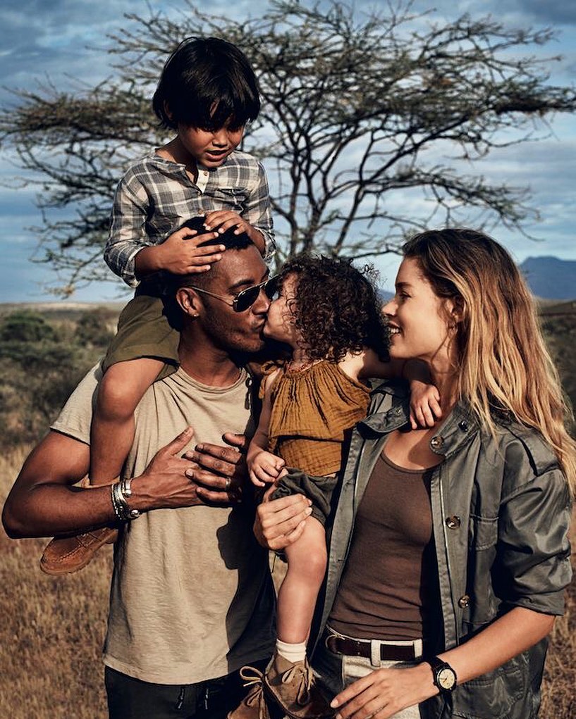 Doutzen Kroes lives a happy life with her husband and two children. 
