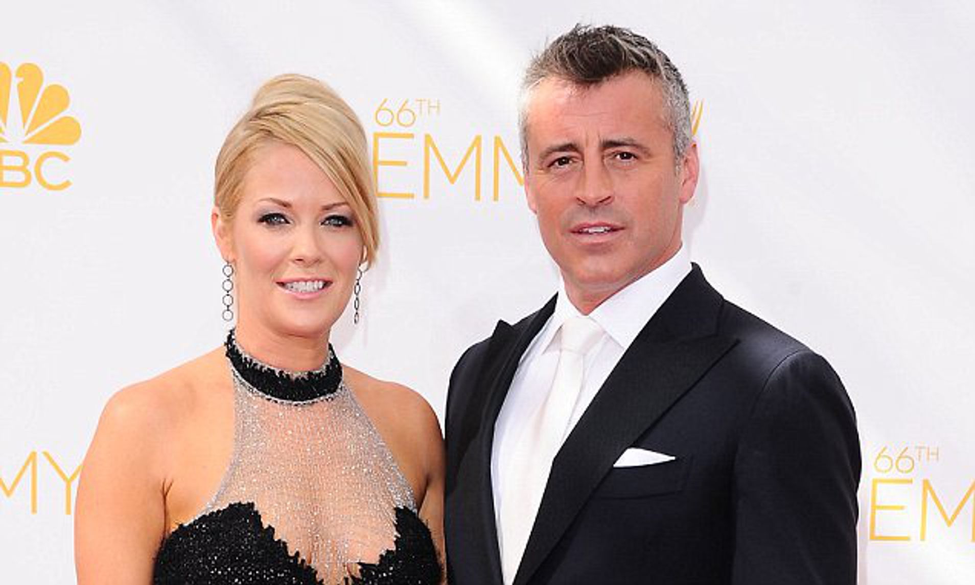 Andrea Anders had an eight-year relationship with Matt LeBlanc. 