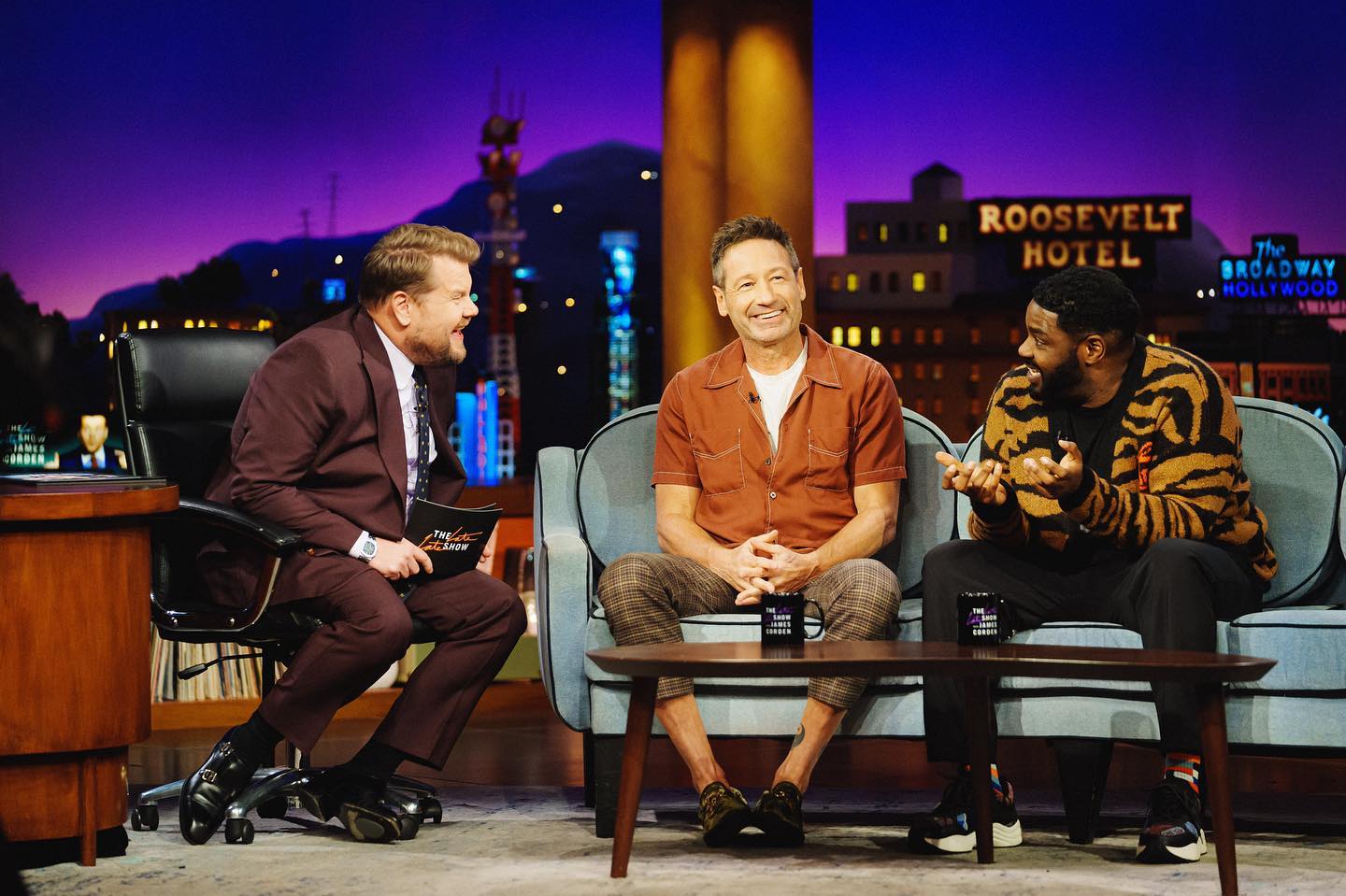 Ron Funches on The Late Late Show with James Corden.