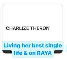 Deuxmoi later claimed Charlize Theron is single. 