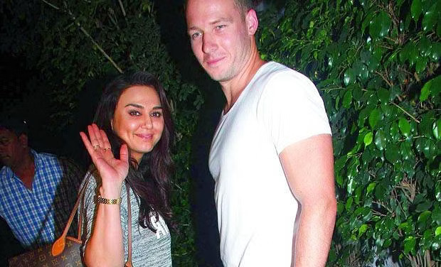 David Miller and Preity Zinta were on a dinner date in October 2015