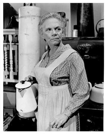 Ellen Corby as Esther "Grandma" from the CBS television series, 'The Waltons.'