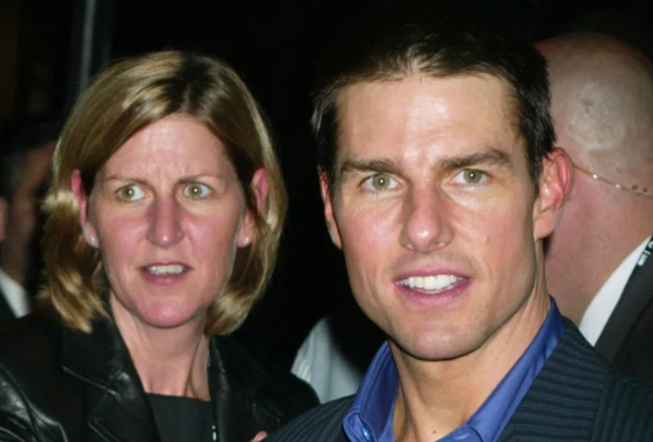 Tom Cruise and his sister Lee Ann Mapother. 