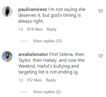 Fans trolling Hailey Bieber. 