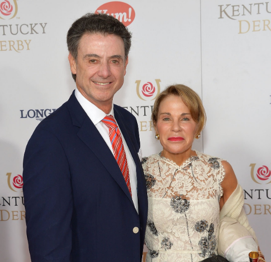 Rick Pitino with his wife Joanne Minardi. 
