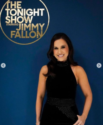 Lacey Chabert from the Jimmy Fallon show