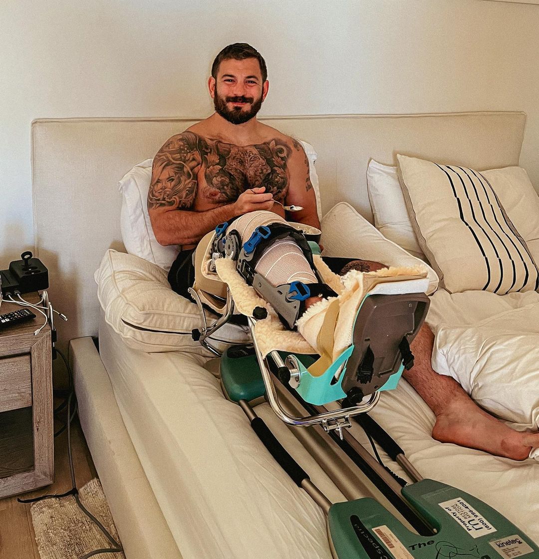 Mathew Fraser recovering from his knee injury following surgery
