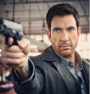 Dylan McDermott in the set of FBI: Most Wanted (Source: Instagram) 