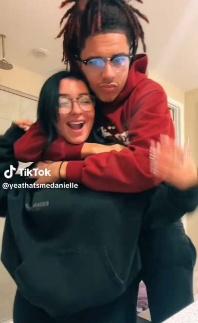 Danielle Cohn shared a TikTok video referring to Brandon as her my baby. 