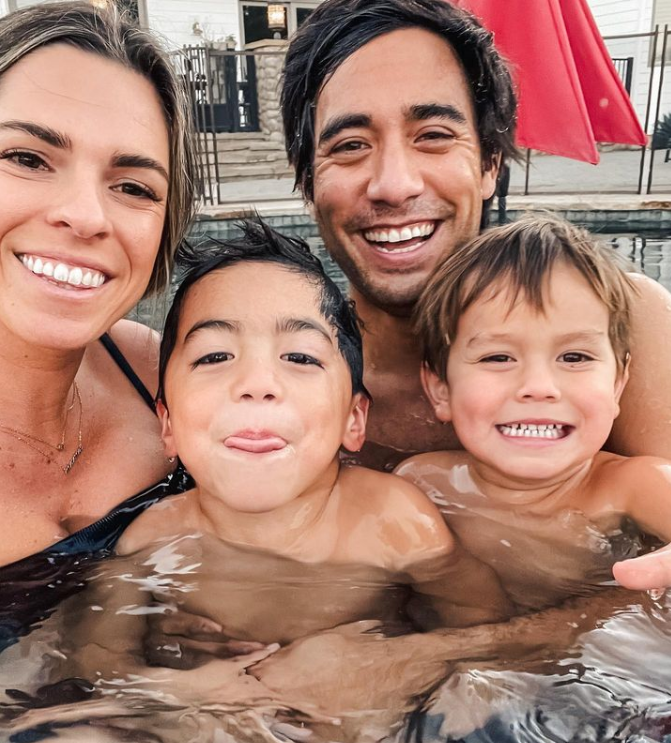 Zach King and Rachel King have two sons. 