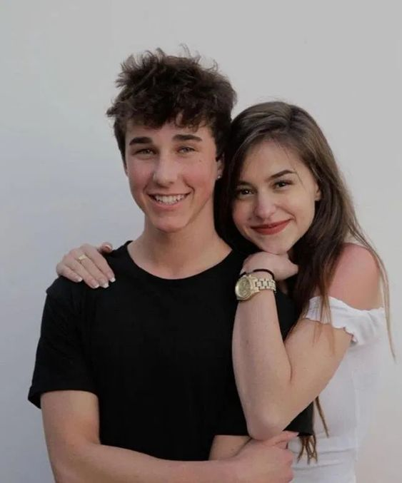 Hunter Rowland and his former girlfriend Lea Elui Ginet