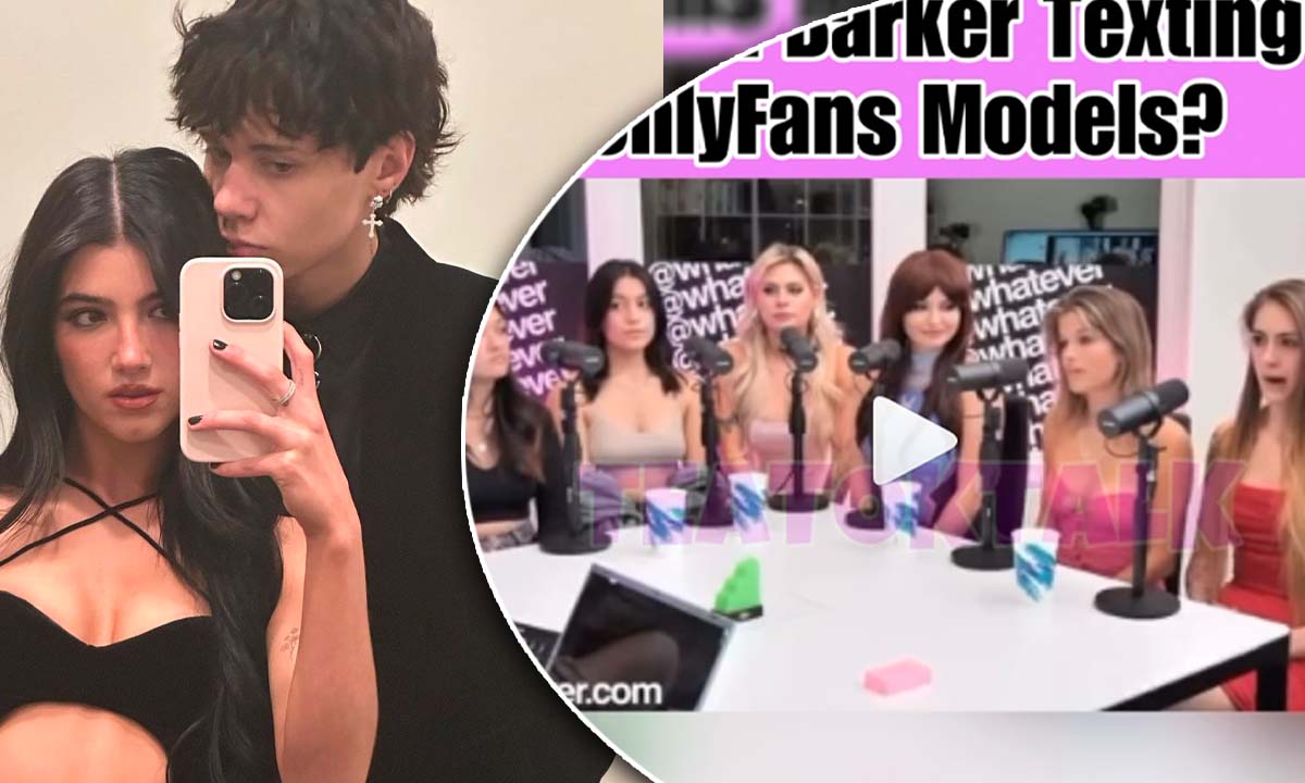 Is Landon Barker Texting OnlyFans Models for Hook Up While Dating Charli D’Amelio?