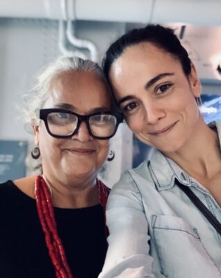 Alice Braga with her mother (Source: Instagram) 