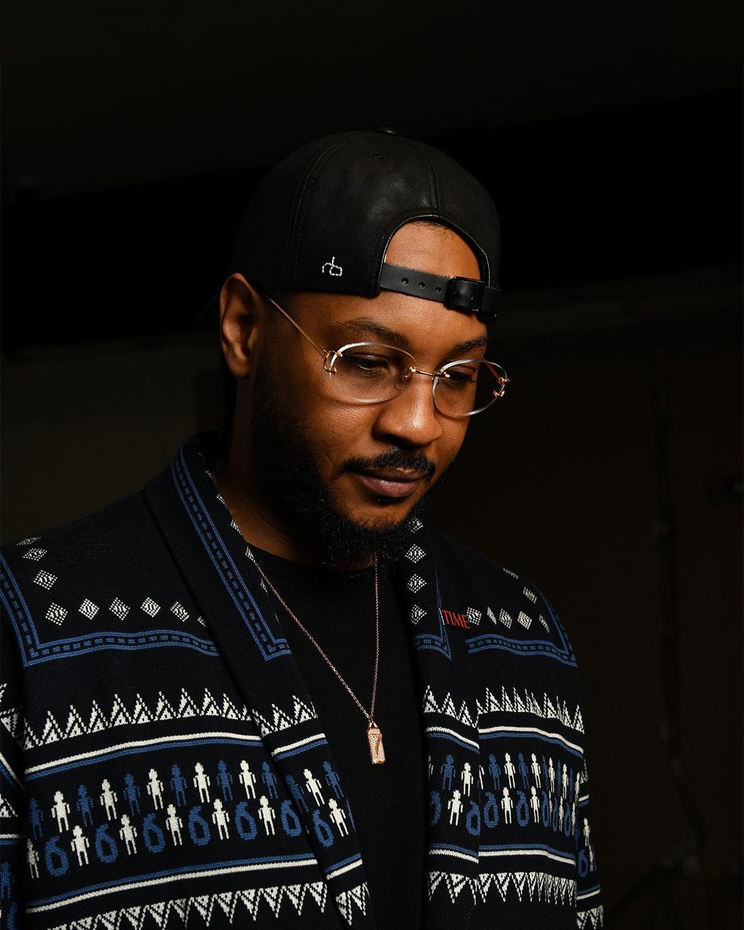 Carmelo Anthony was accused of being the father of twins. 