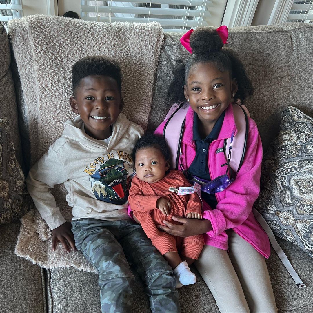 Courtney Green and JaMychal Green have three wonderful children. 