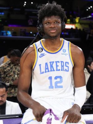 Mohamed Bamba in his Lakers' top (Source: Instagram) 