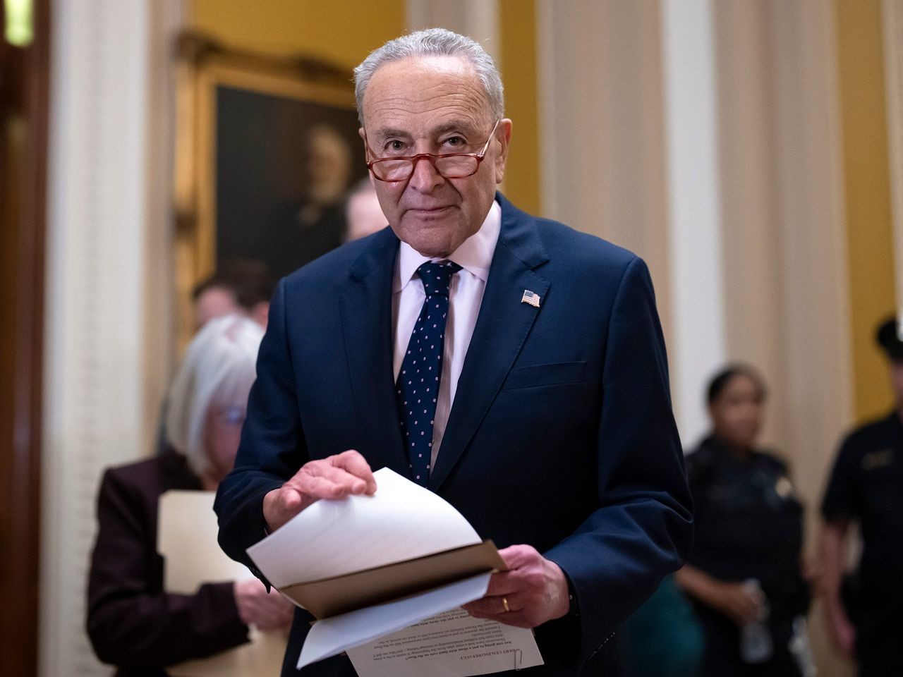 Chuck Schumer has been a political figure for over four decades. 