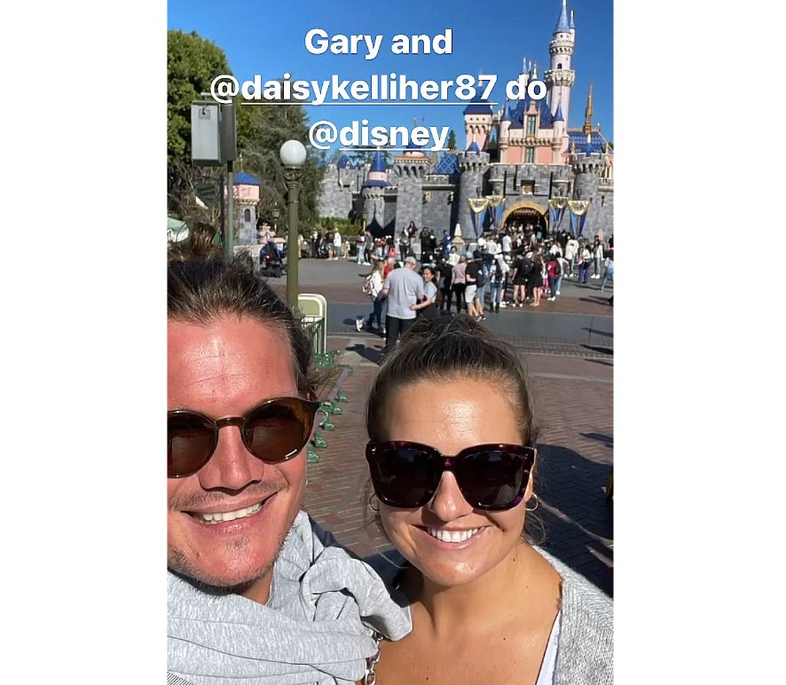 Daisy Kelliher and Gary King had a fantastic time at Disneyland.