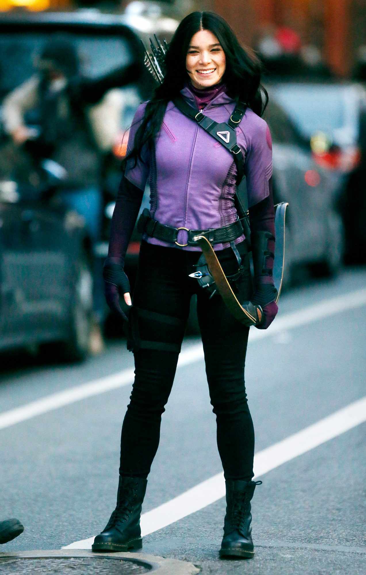 Hailee Steinfeld as Kate Bishop in the Disney+ series 'Hawkeye'