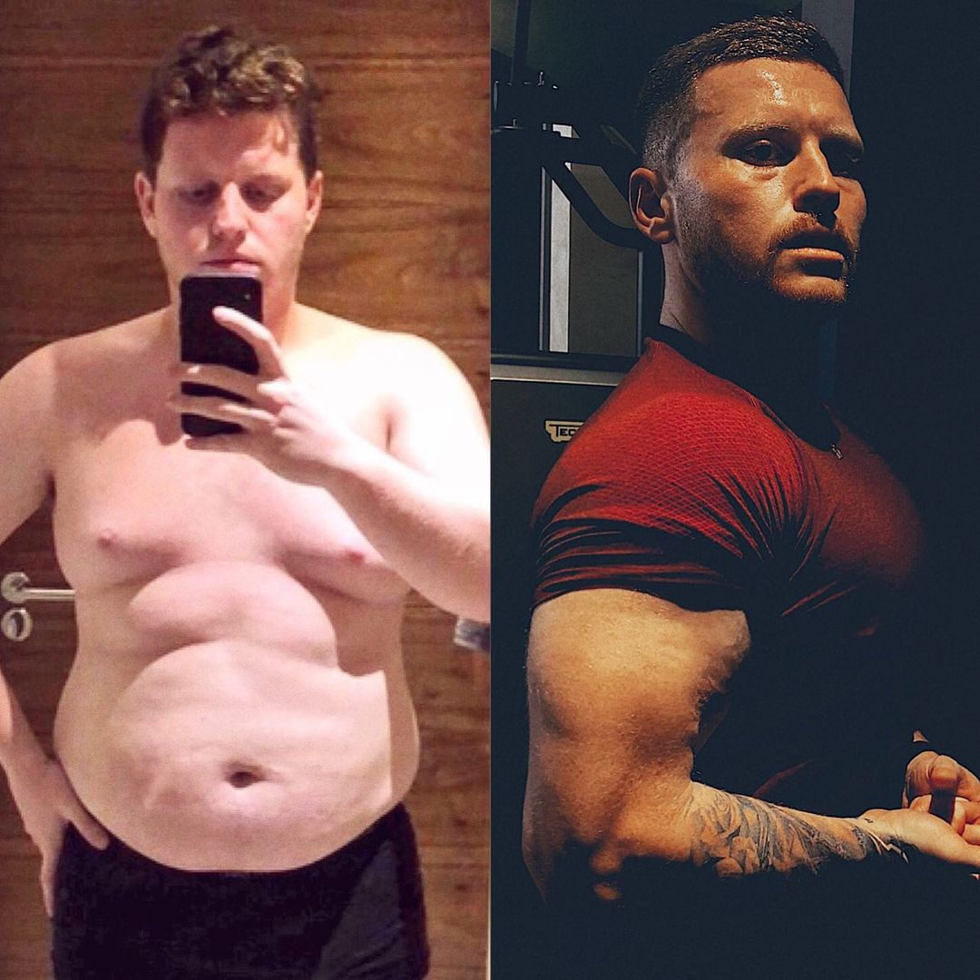 Ethan Payne, aka Behzinga, underwent a massive weight loss journey from 2018 to 2020.