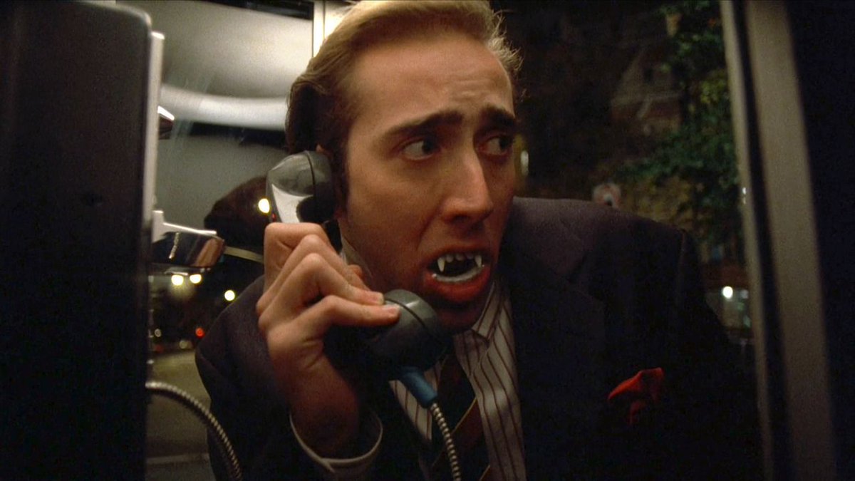 Nicolas Cage as Peter Loew in 'Vampire's Kiss.' 
