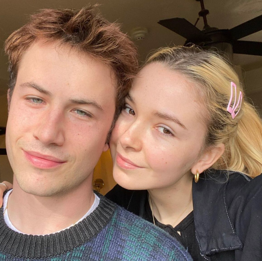 Dylan Minnette and his ex-girlfriend Lydia Night.