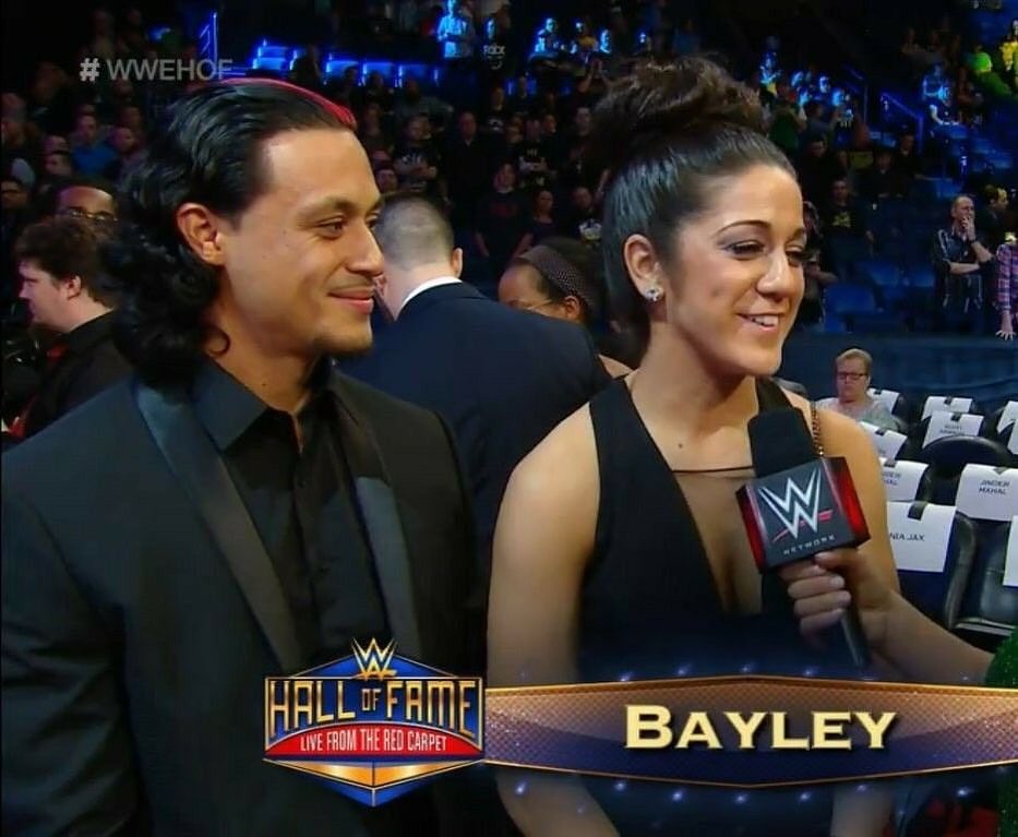 Bayley and Aaron Solo almost got married. 