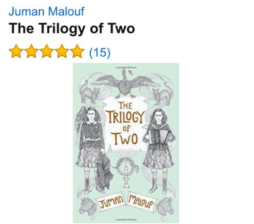 Juman Malouf released her novel 'The Trilogy of Two' in 2015. 