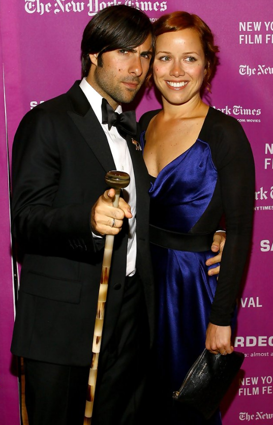 Jason Schwartzman with his wife Brady Cunningham.