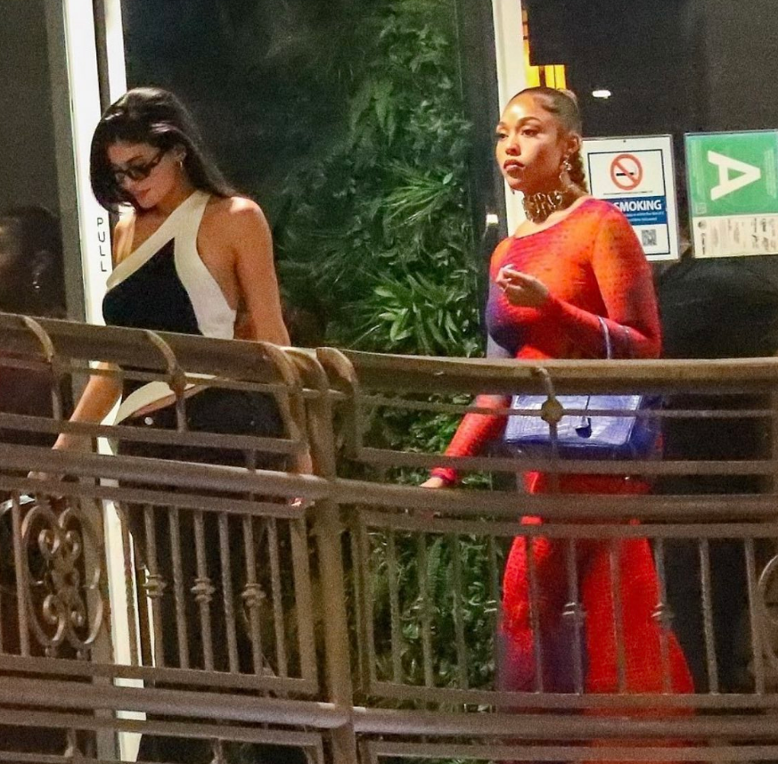 Kylie Jenner and Jordyn Woods were spotted together four years after their very public fallout.