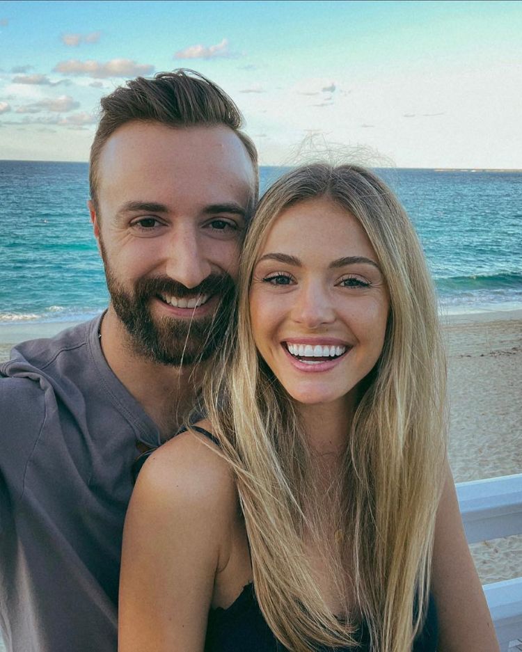 Rebecca Dalton And James Hinchcliffe are so cute together! (Source: Instagram)