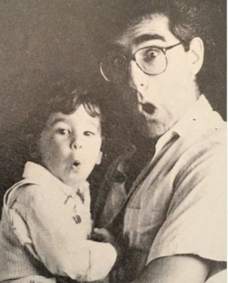 Dab Levy with his father Eugene Levy
