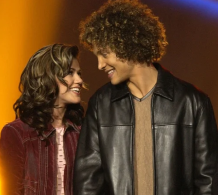 Kelly Clarkson with Justin Guarini