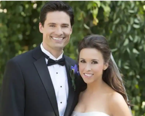 Lacey Chabert with her husband David