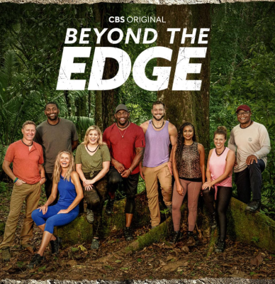 Colton Underwood in beyond the edge poster. 