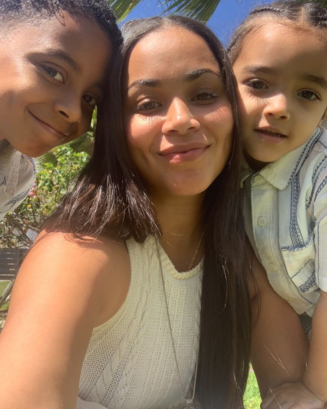Lauren London with her two sons